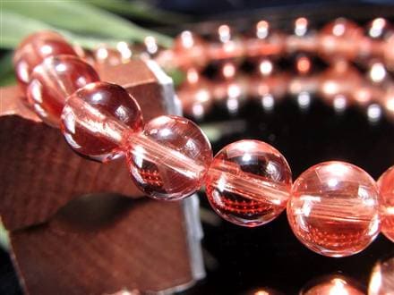 アンデシン ブレスレット レッド カラーチェンジ チベット産