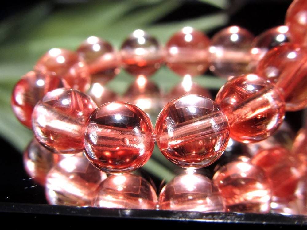 アンデシン ブレスレット レッド カラーチェンジ チベット産