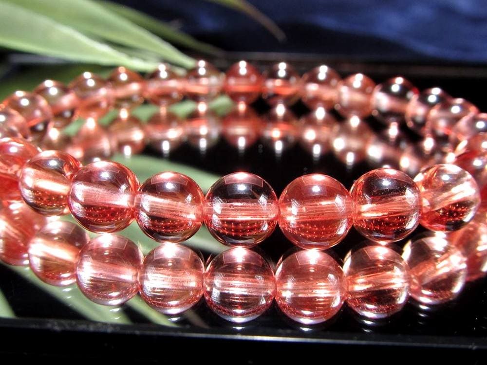 アンデシン ブレスレット レッド カラーチェンジ チベット産