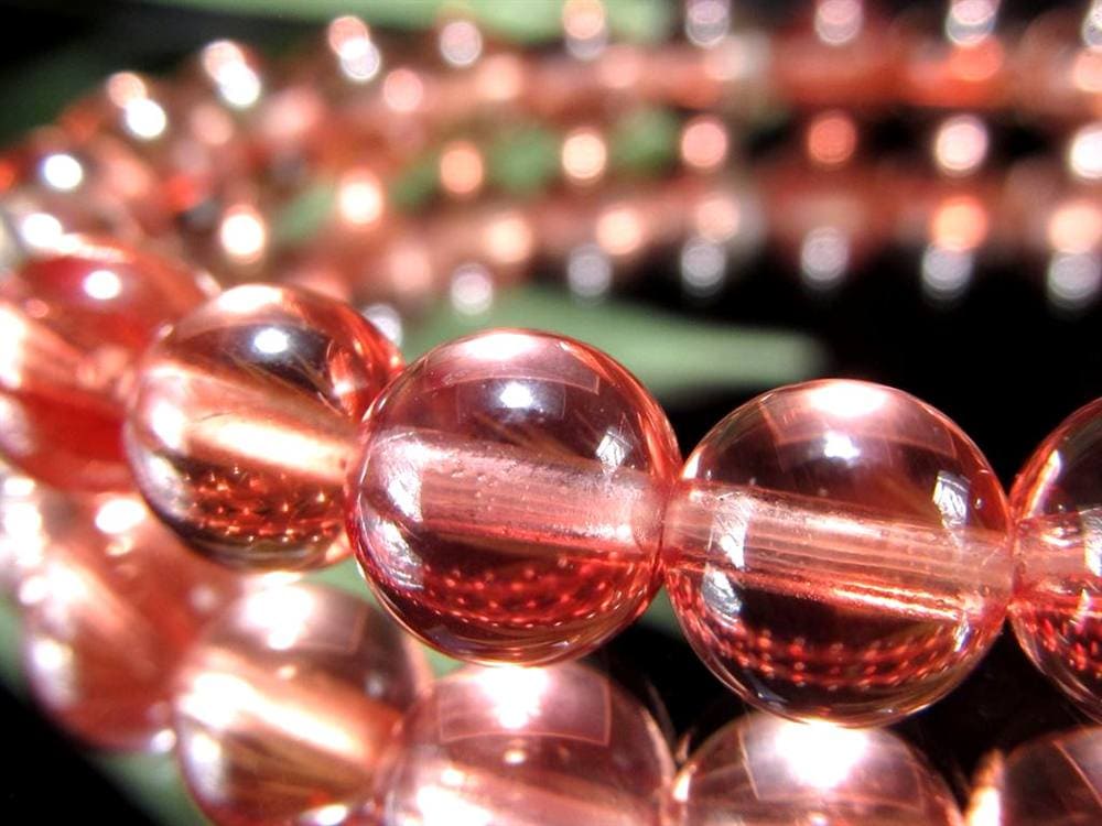 アンデシン ブレスレット レッド カラーチェンジ チベット産