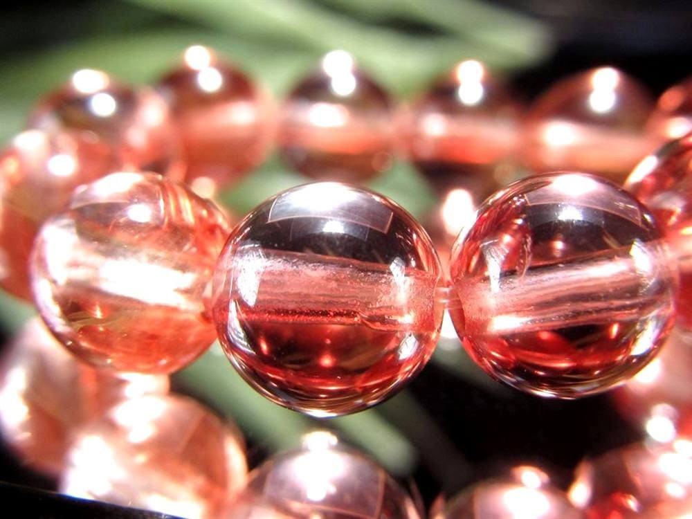 アンデシン ブレスレット レッド カラーチェンジ チベット産