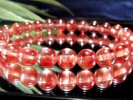 アンデシン ブレスレット レッド カラーチェンジ チベット産