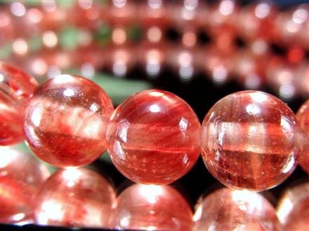 アンデシン ブレスレット レッド カラーチェンジ チベット産