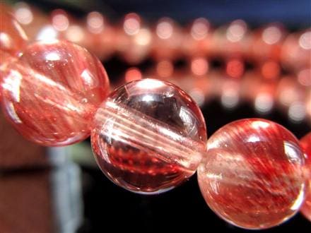 アンデシン ブレスレット レッド カラーチェンジ チベット産