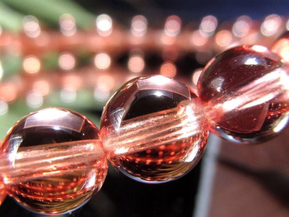 アンデシン ブレスレット レッド カラーチェンジ チベット産