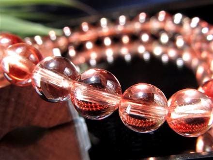 アンデシン ブレスレット レッド カラーチェンジ チベット産