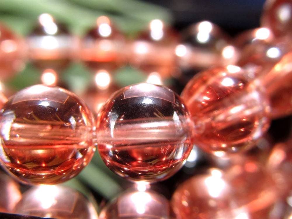 アンデシン ブレスレット レッド カラーチェンジ チベット産