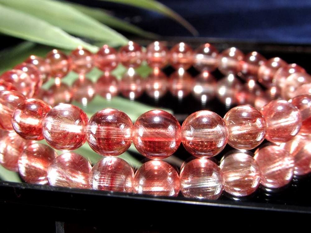 アンデシン ブレスレット レッド カラーチェンジ チベット産