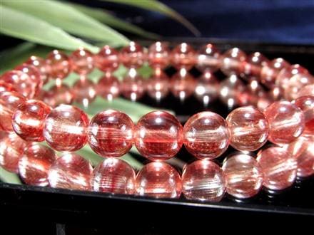 アンデシン ブレスレット レッド カラーチェンジ チベット産