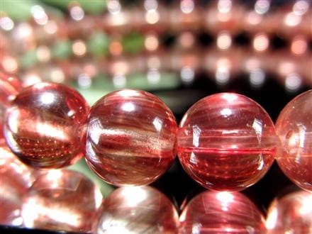 アンデシン ブレスレット レッド カラーチェンジ チベット産