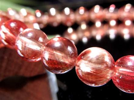 アンデシン ブレスレット レッド カラーチェンジ チベット産