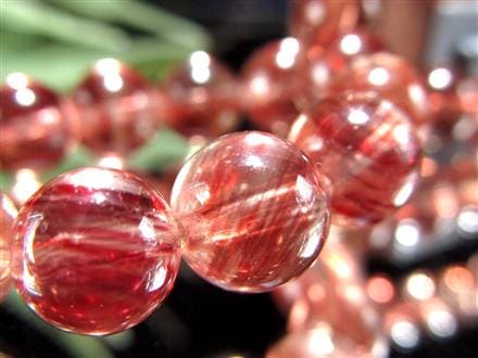 アンデシン ブレスレット レッド カラーチェンジ チベット産