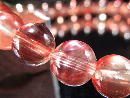 アンデシン ブレスレット レッド カラーチェンジ チベット産