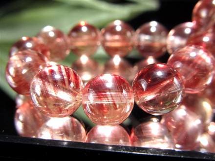 アンデシン ブレスレット レッド カラーチェンジ チベット産