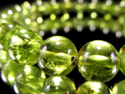 ペリドット かんらん石 誕生石 ハワイアンダイアモンド ブレスレット