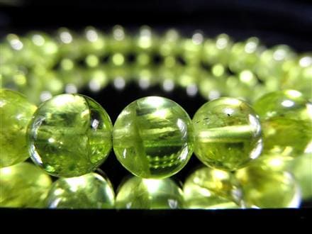 ペリドット かんらん石 誕生石 ハワイアンダイアモンド ブレスレット