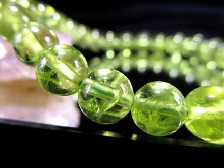 ペリドット かんらん石 誕生石 ハワイアンダイアモンド ブレスレット