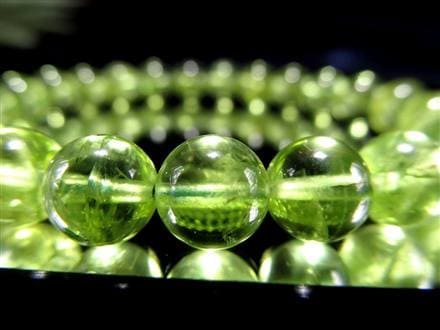 ペリドット かんらん石 誕生石 ハワイアンダイアモンド ブレスレット