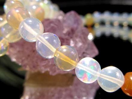 プレシャスオパール  不定形 ブレスレット エチオピア産 オパール