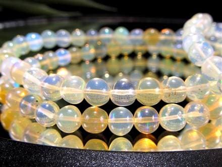 プレシャスオパール  不定形 ブレスレット エチオピア産 オパール