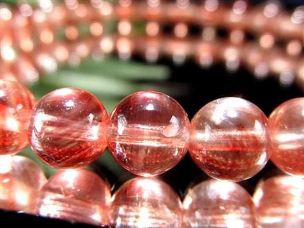 アンデシン ブレスレット レッド カラーチェンジ チベット産