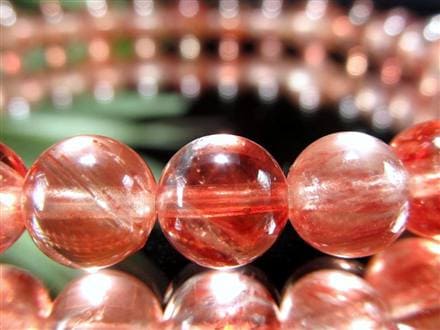 アンデシン ブレスレット レッド カラーチェンジ チベット産