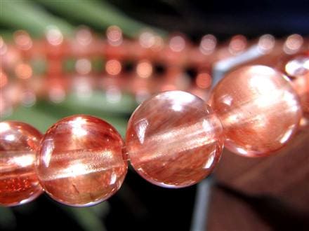 アンデシン ブレスレット レッド カラーチェンジ チベット産