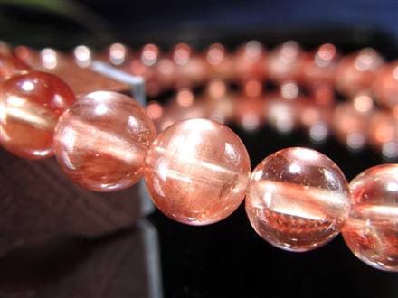 アンデシン ブレスレット レッド カラーチェンジ チベット産