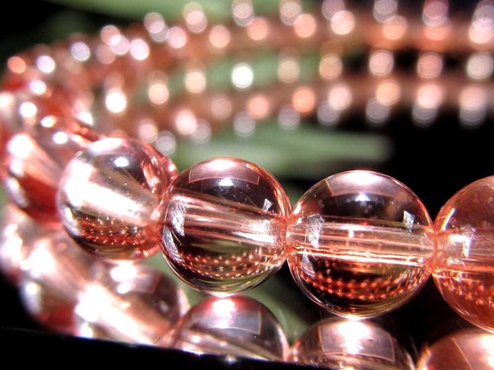 アンデシン ブレスレット レッド カラーチェンジ チベット産