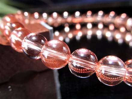 アンデシン ブレスレット レッド カラーチェンジ チベット産