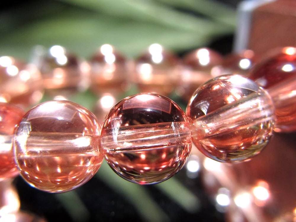 アンデシン ブレスレット レッド カラーチェンジ チベット産