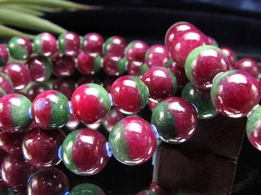 ルビーインゾイサイト ブレスレット ルビー ゾイサイト アニョライト