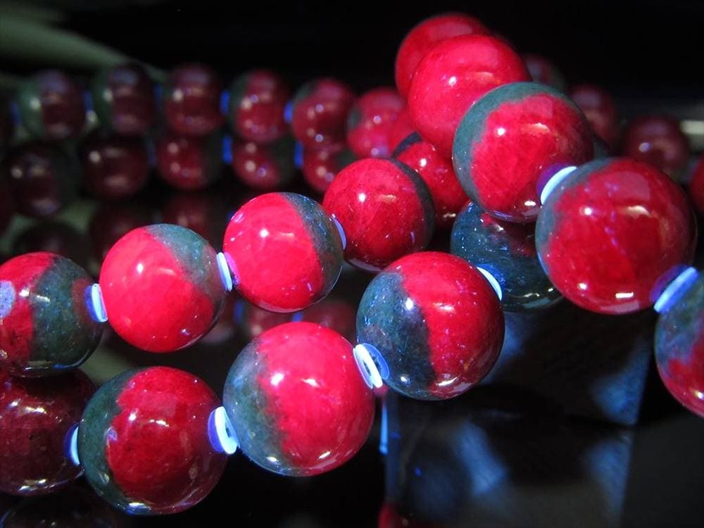 ルビーインゾイサイト ブレスレット ルビー ゾイサイト アニョライト