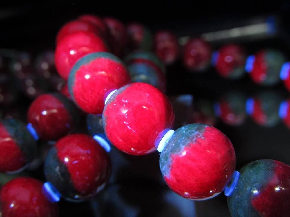 ルビーインゾイサイト ブレスレット ルビー ゾイサイト アニョライト