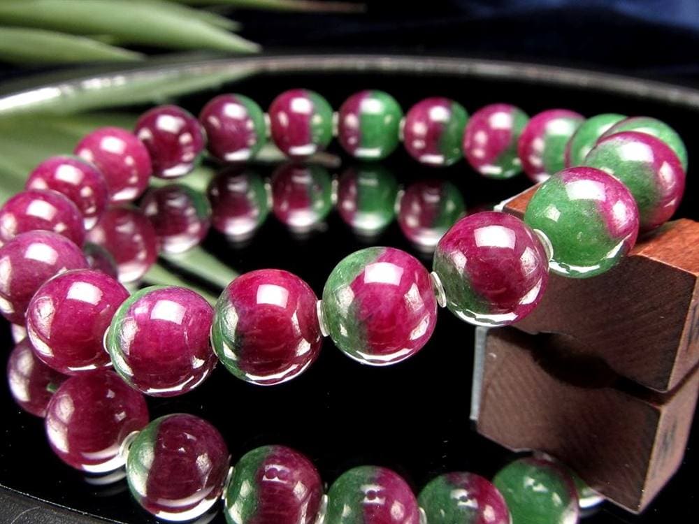 ルビーインゾイサイト ブレスレット ルビー ゾイサイト アニョライト