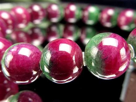 ルビーインゾイサイト ブレスレット ルビー ゾイサイト アニョライト