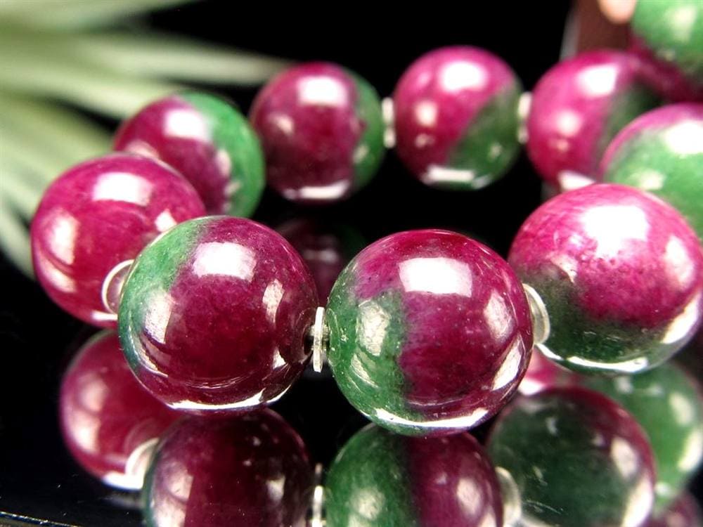 ルビーインゾイサイト ブレスレット ルビー ゾイサイト アニョライト