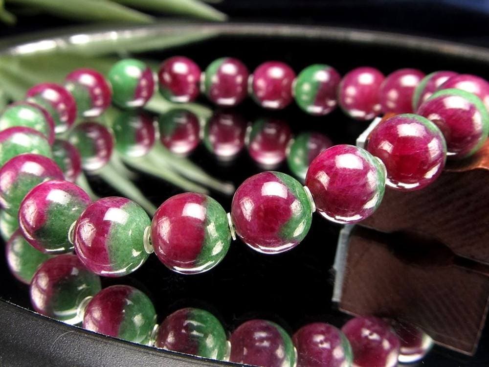 ルビーインゾイサイト ブレスレット ルビー ゾイサイト アニョライト