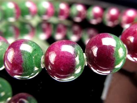 ルビーインゾイサイト ブレスレット ルビー ゾイサイト アニョライト