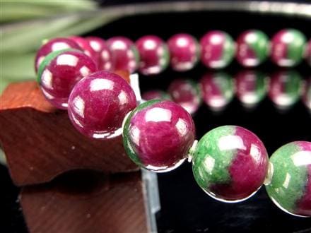 ルビーインゾイサイト ブレスレット ルビー ゾイサイト アニョライト