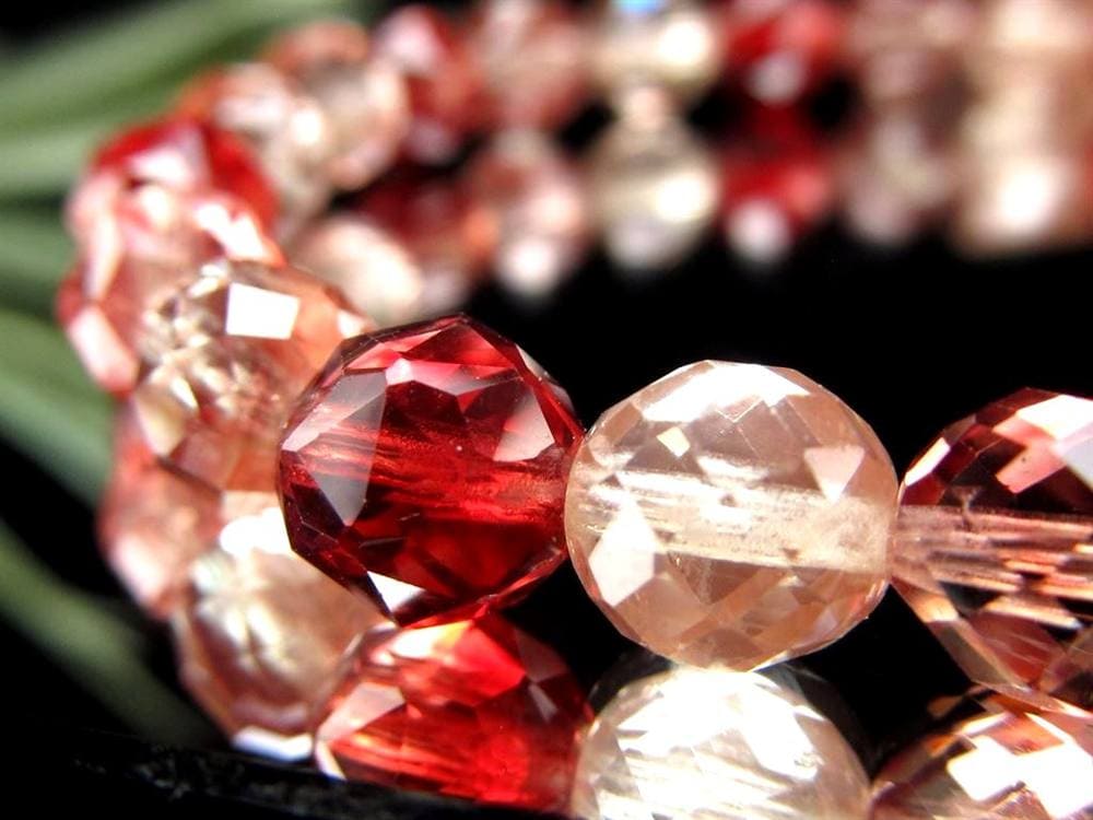 アンデシン ブレスレット レッド カラーチェンジ チベット産