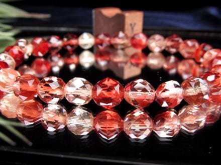 アンデシン ブレスレット レッド カラーチェンジ チベット産