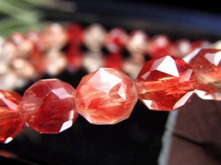 アンデシン ブレスレット レッド カラーチェンジ チベット産