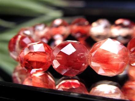 アンデシン ブレスレット レッド カラーチェンジ チベット産