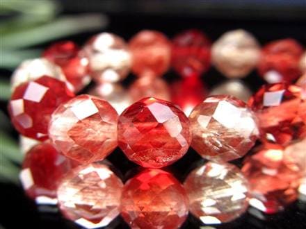 アンデシン ブレスレット レッド カラーチェンジ チベット産