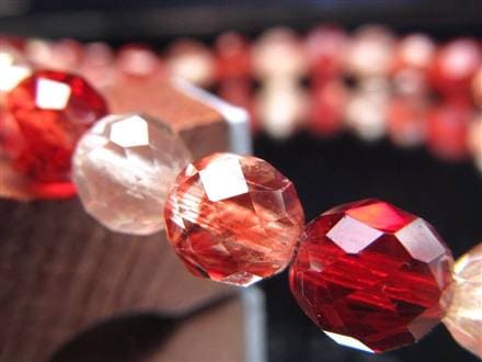 アンデシン ブレスレット レッド カラーチェンジ チベット産