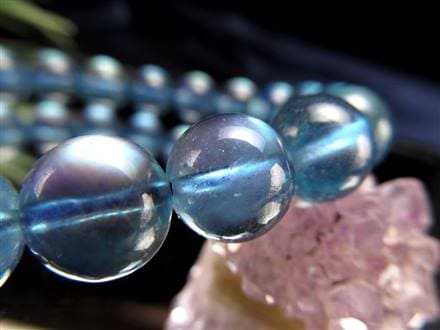 アクアマリン ブレスレット サンタマリア ベリル 藍玉