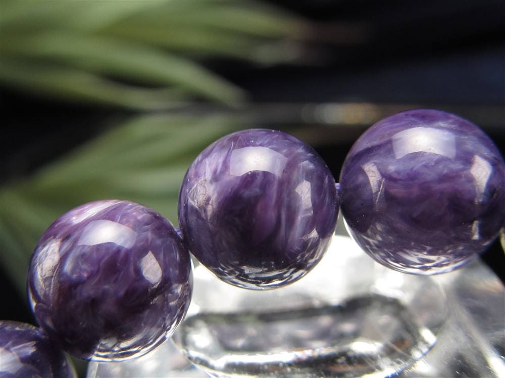 チャロアイト チャロ石 ブレスレット Charoite ロシア産