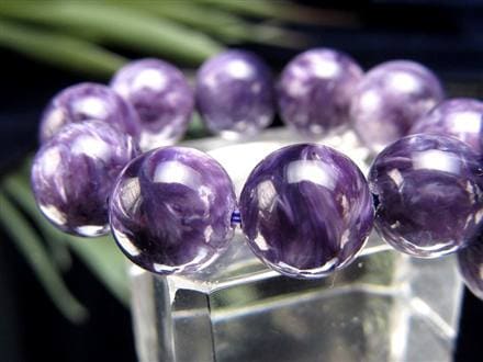 チャロアイト チャロ石 ブレスレット Charoite ロシア産