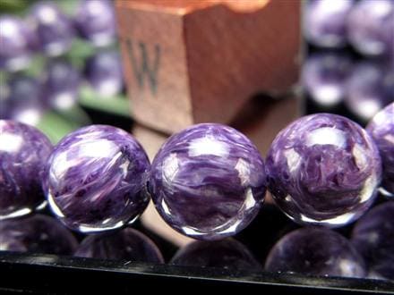 チャロアイト チャロ石 ブレスレット Charoite ロシア産